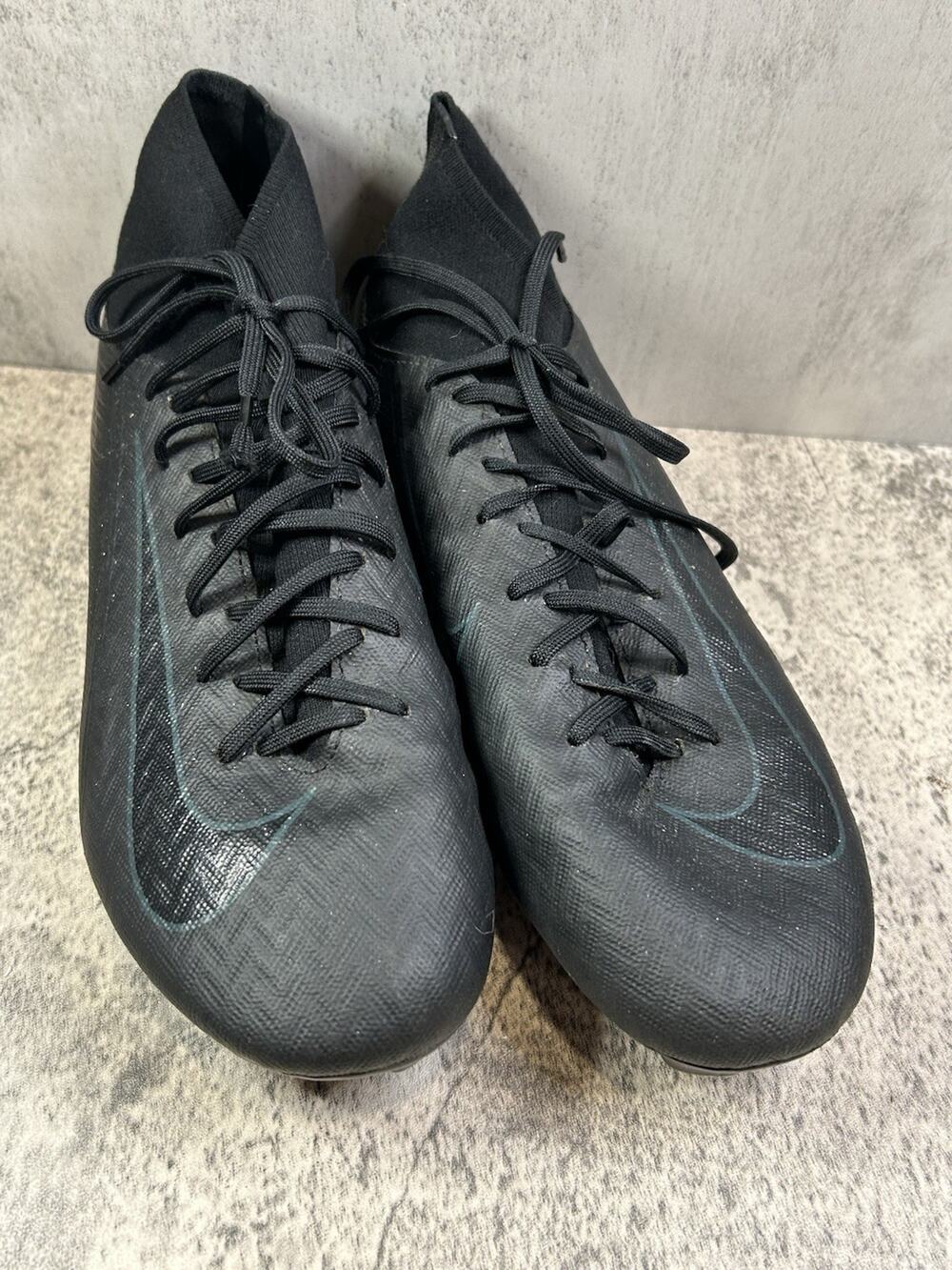 Nike Superfly Soccer Cleats Men’s Sz 7 Black Ankle Cuff
